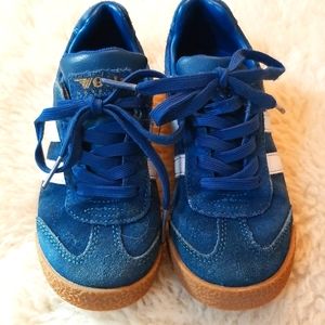 Kids Gola Leather Sneakers